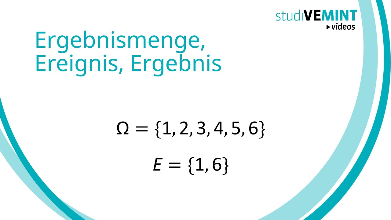 Ergebnismenge, Ereignis, Ergebnis
