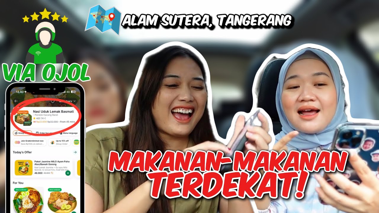 PILIH ACAK MAKANAN TERDEKAT DARI ALAM SUTERA!! HAMPIR DAPET B2?