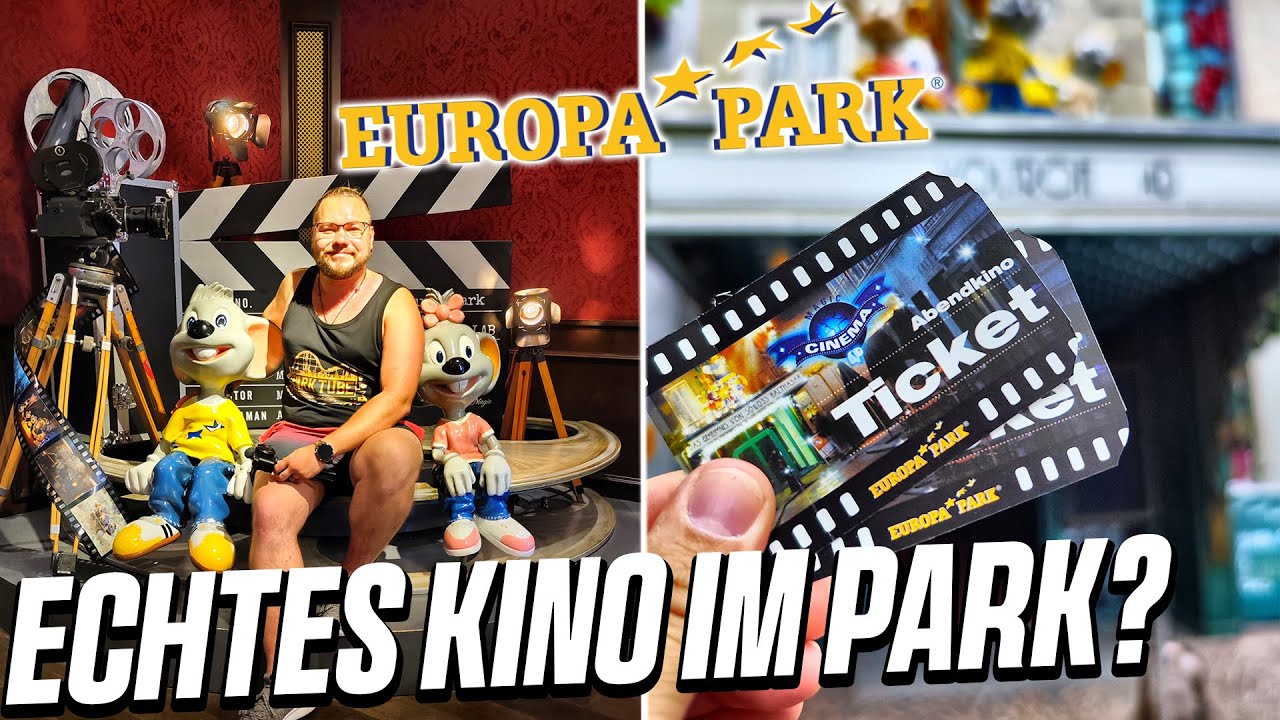 ECHTES KINO IM EUROPA PARK - Wie kann man es sich vorstellen? | Europa Park Rust