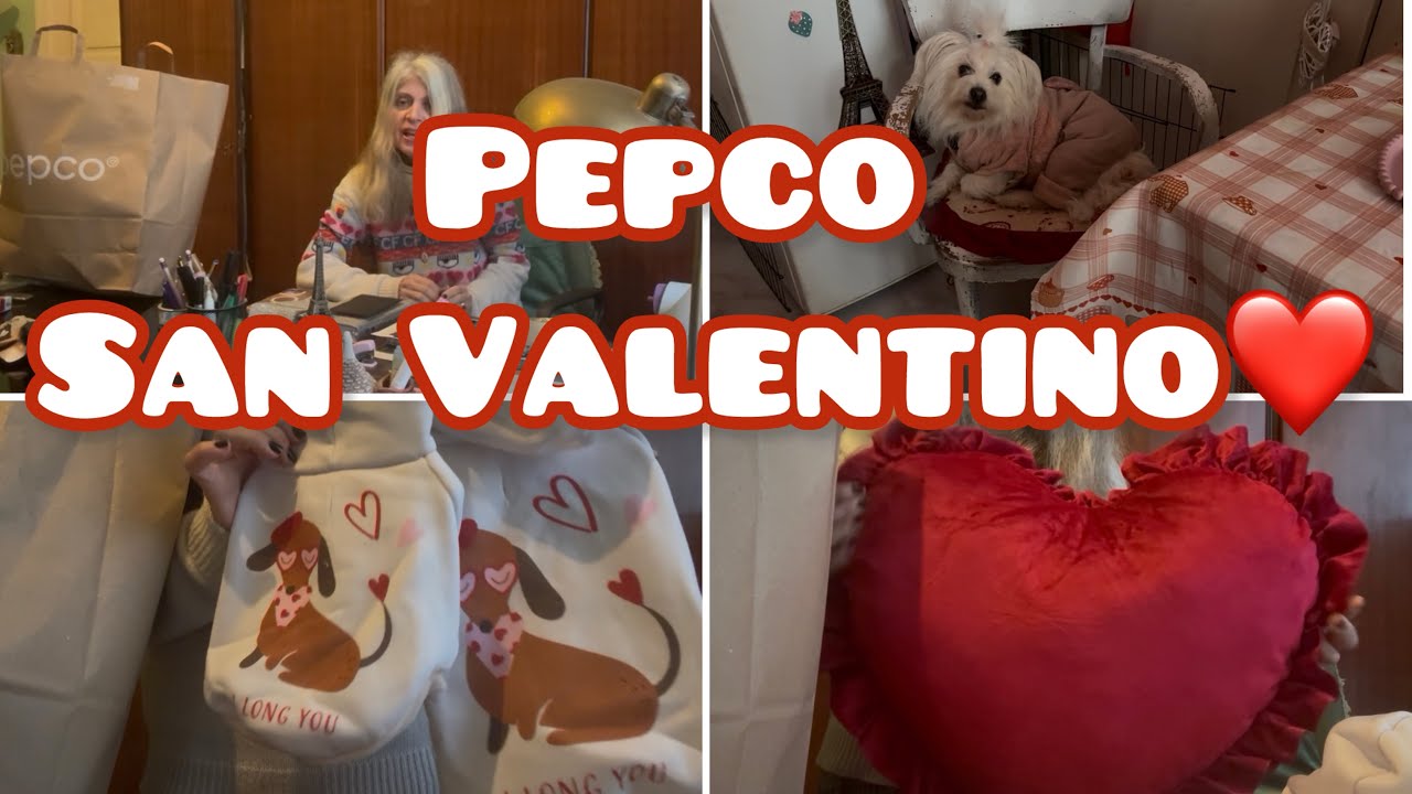 Da Pepco: acquisti di San Valentino per casa e cagnolini ❤️