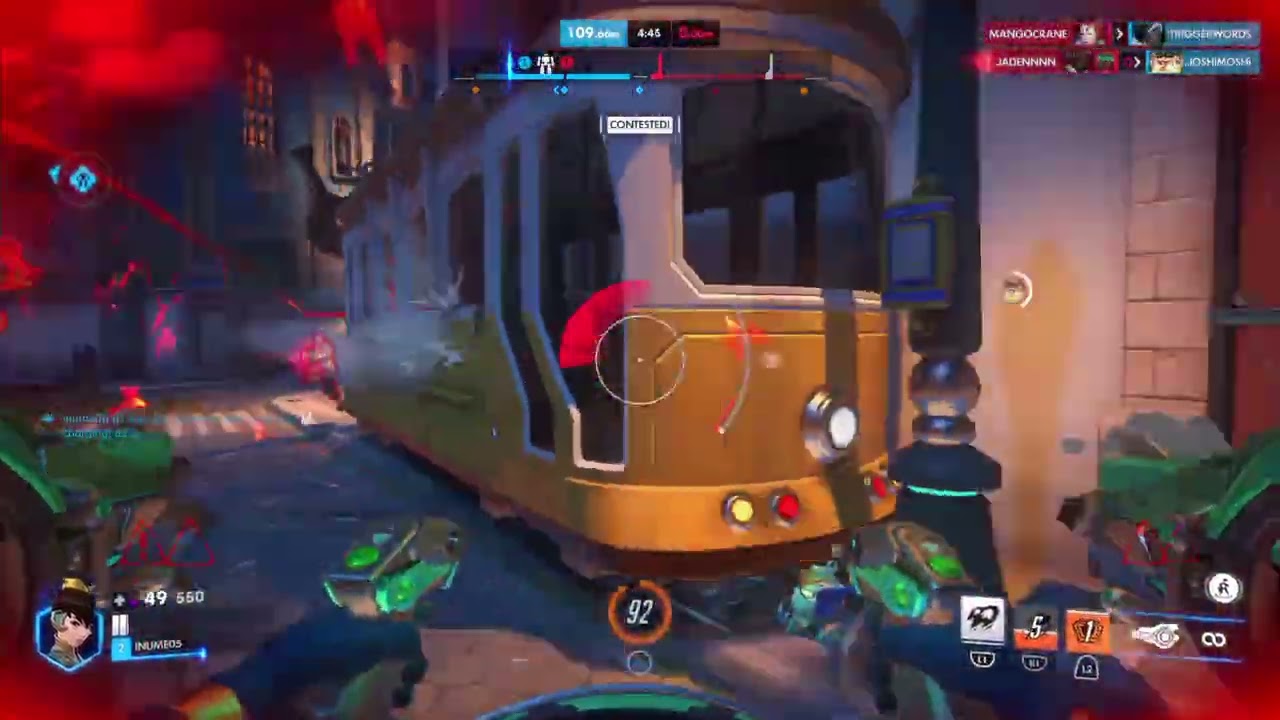 Overwatch DVa Gameplay 