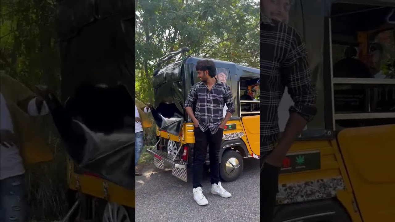 Harsha Sai Serving money to an Auto  Owner. #heart #harshasai #harshasaiforyou