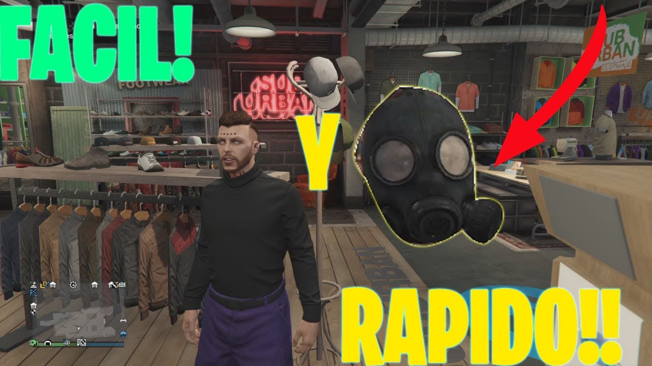 como *TENER la MASCARA de GAS* (FACIL!) en ||GTA ONLINE||