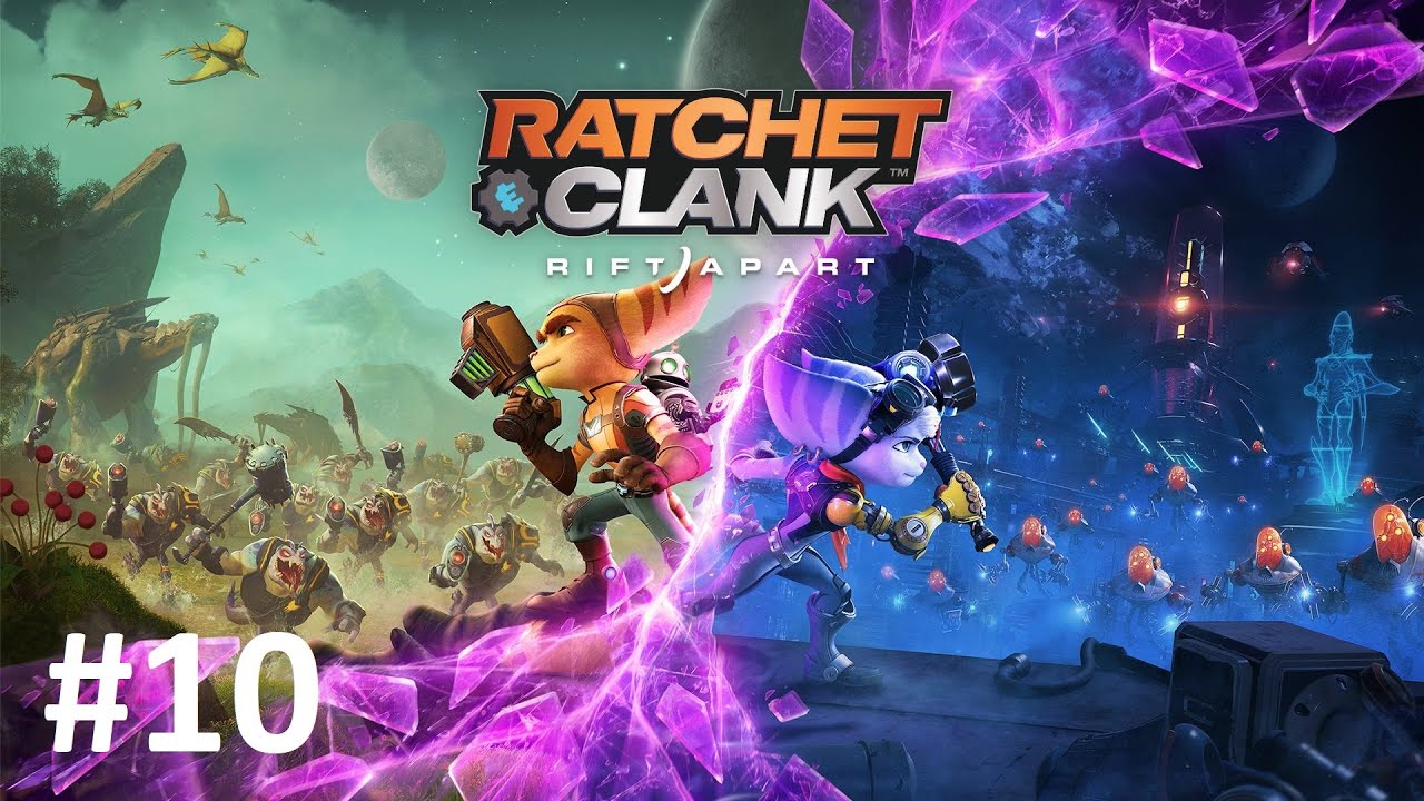 Hatalmas tűzpárbajok☺️ Sárkányról bombázás, Csontváz-dinó! | Ratchet & Clank Rift Apart #10 [PS5pro]