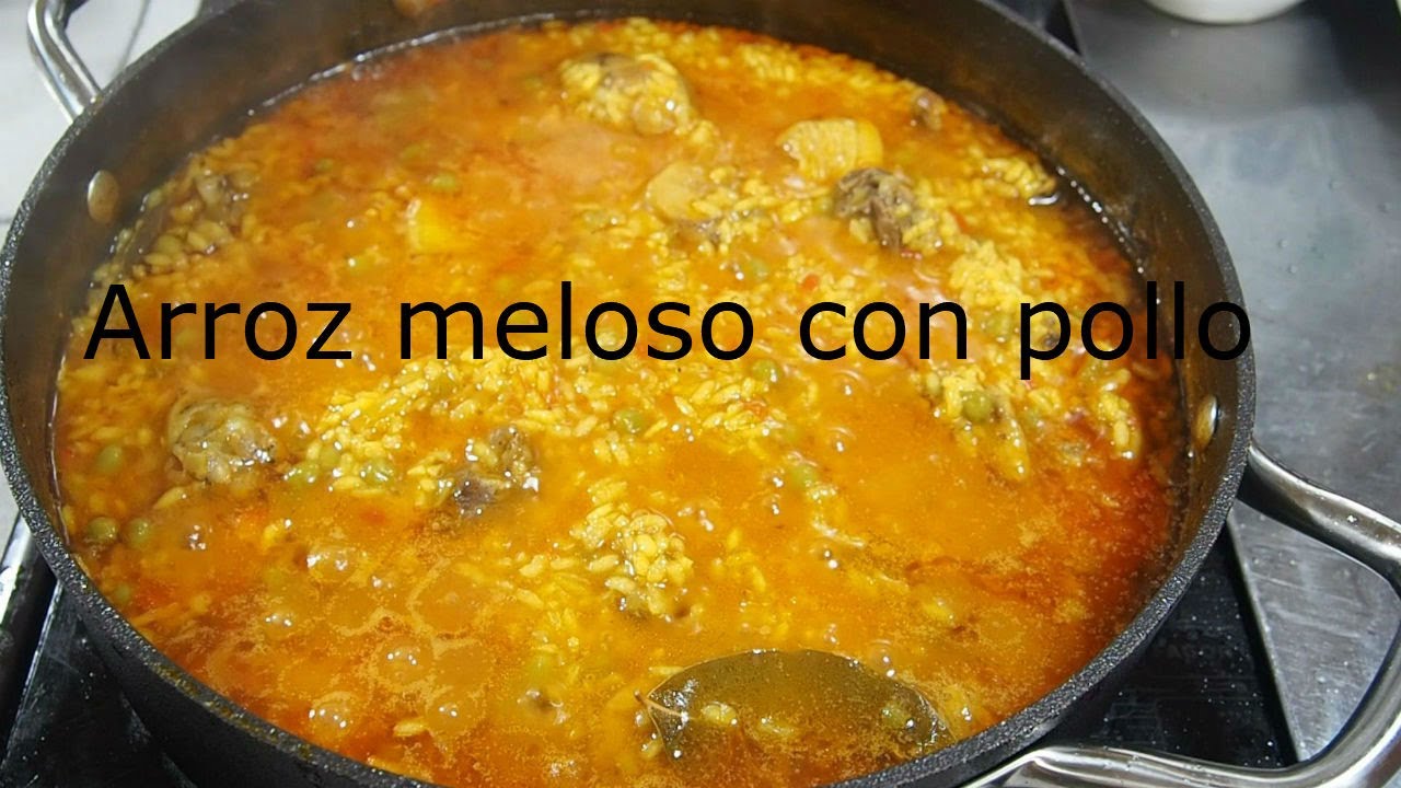 Arroz meloso con pollo 2019