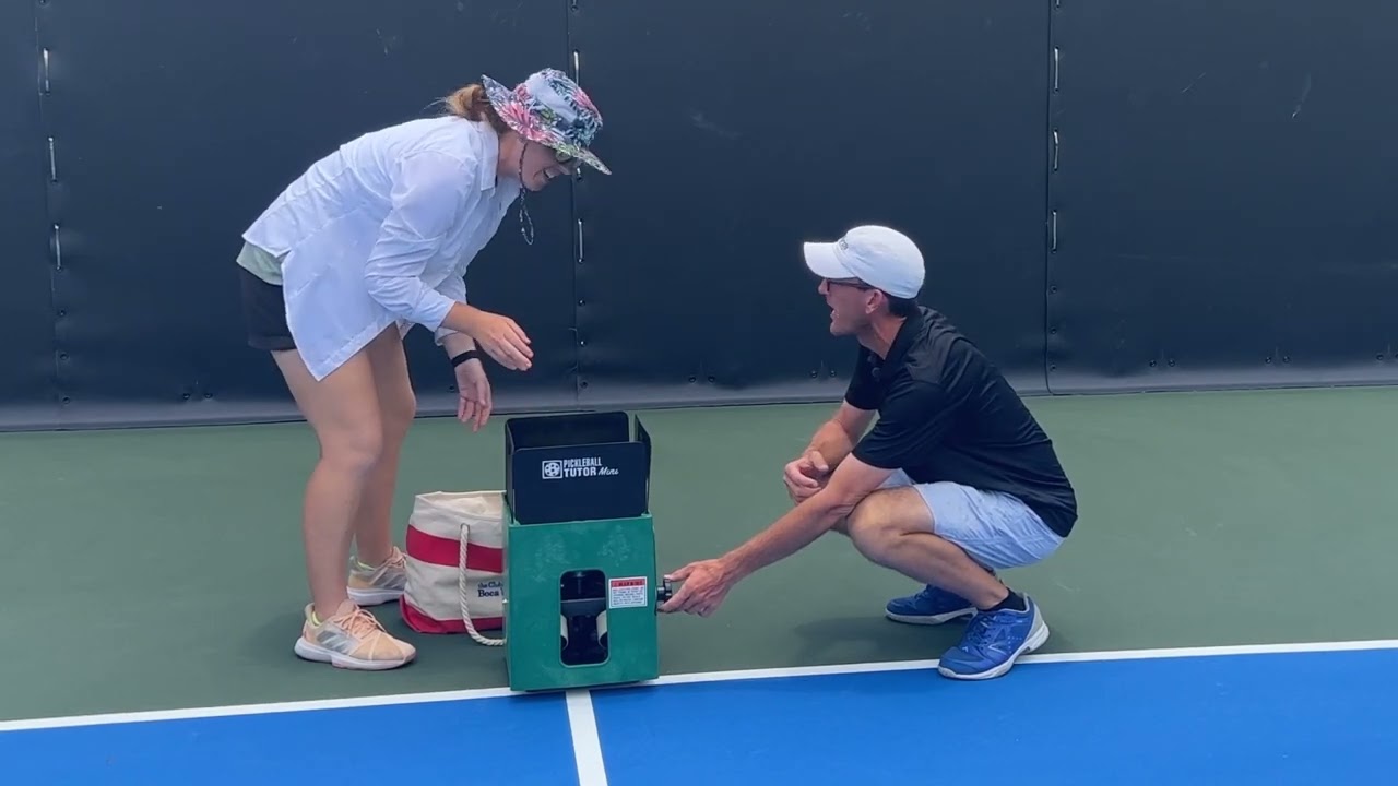 Pickleball Tutor Mini Ball Machine Review