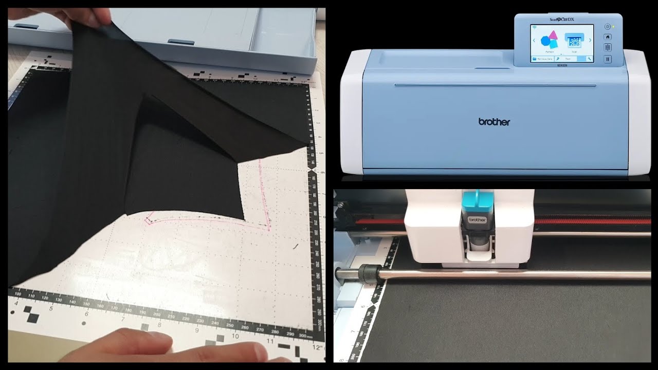 Increíble el corte en tela automatizado que realiza el SCAN N CUT Brother
