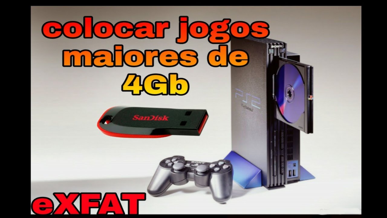COMO POR JOGOS MAIORES DE 4GB NO PENDRIVE PELO CELULAR