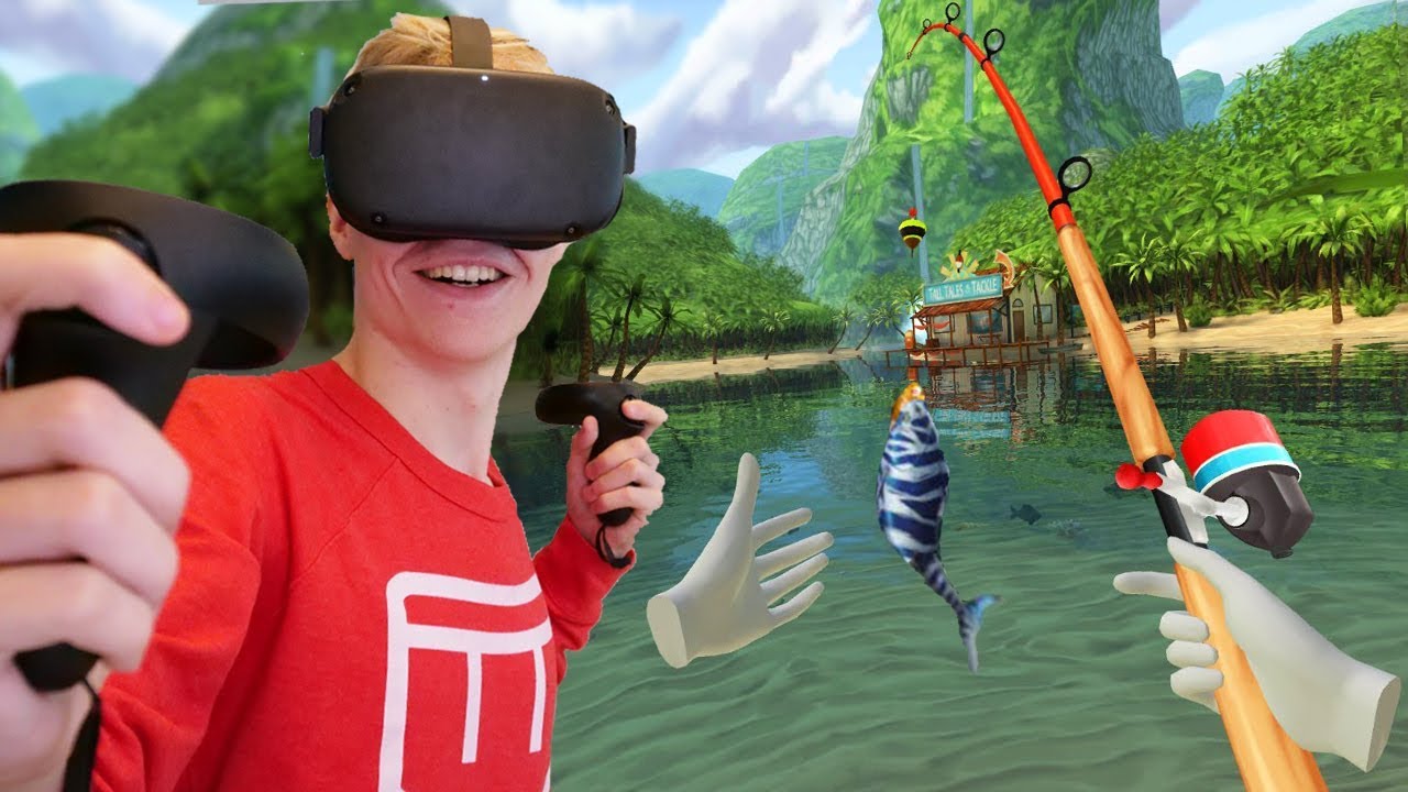 Go Fishing with the Oculus Quest in Bait!