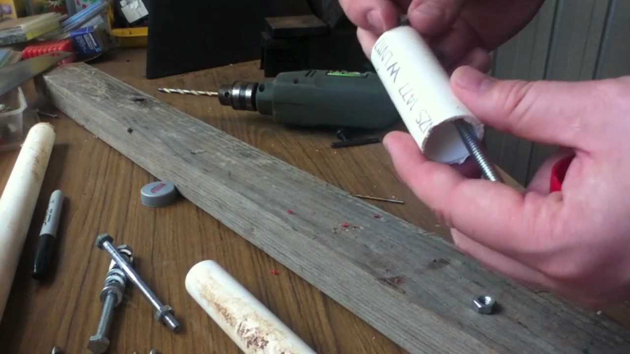 How to make a spinning plinking rifle target