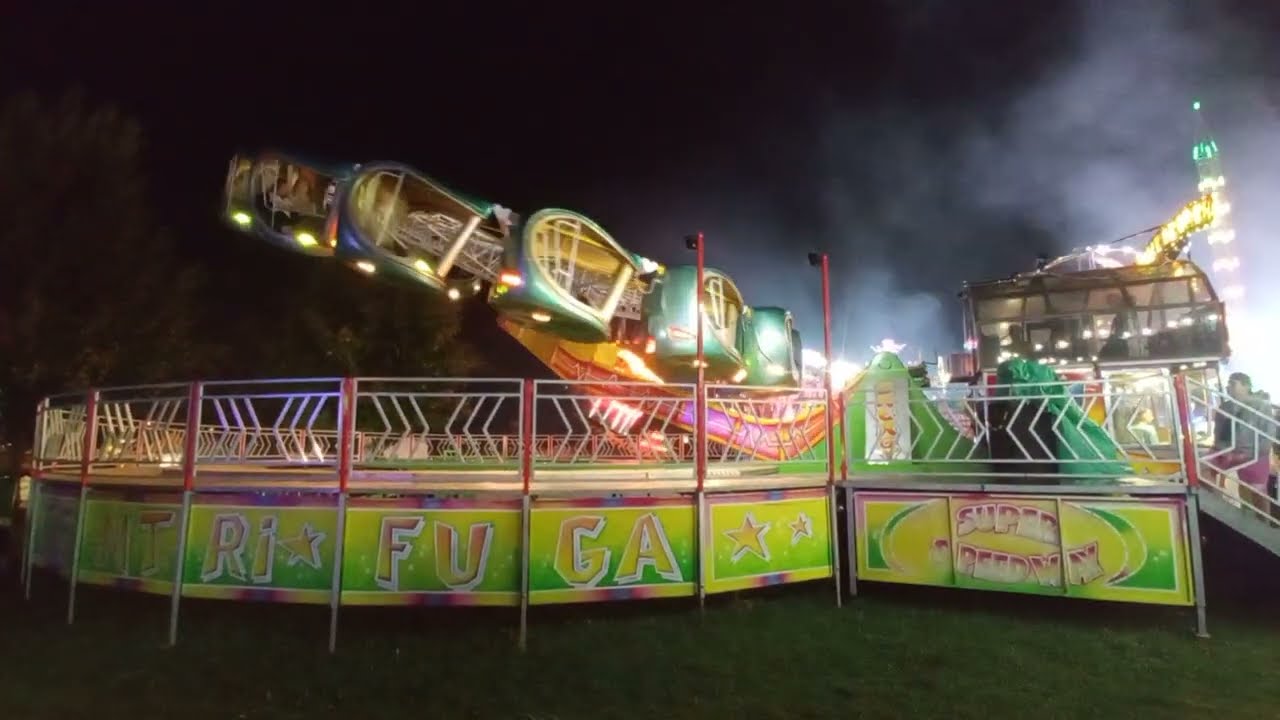 Odpust Kravaře (Atrakce Centrifuga)😢😱🤢