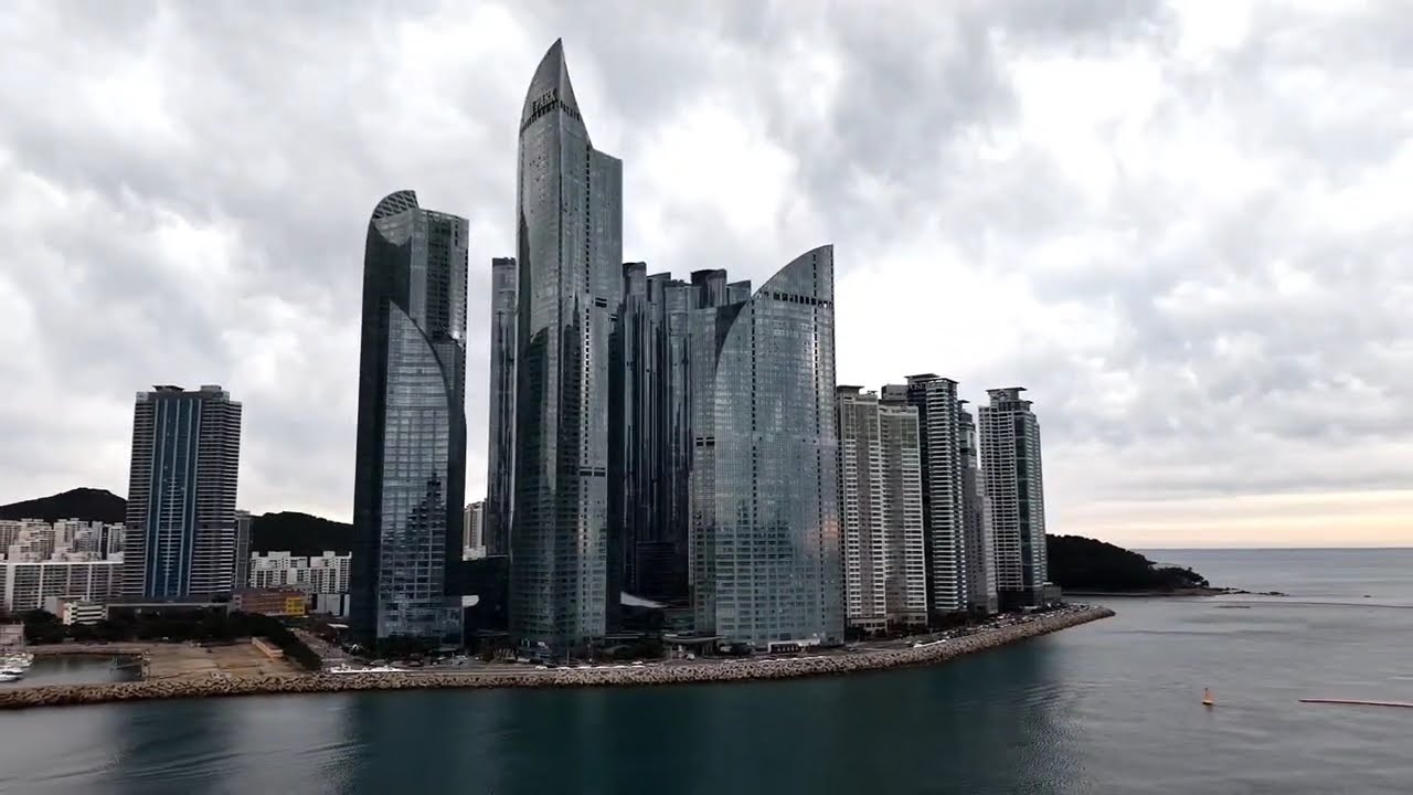 마린시티 아이파크🏢 광안대교🌁 AIR3S 드론비행🦅 ✨️Busan South Korea