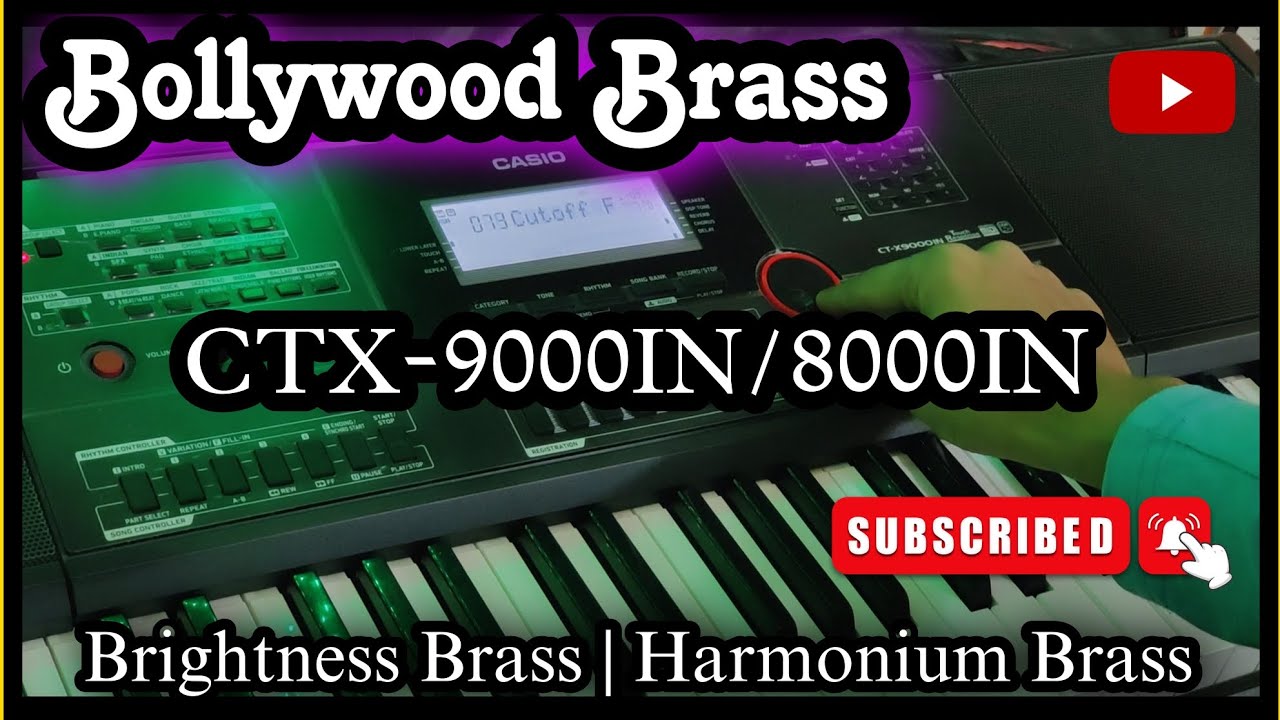 Bollywood Brass - 2 New Modify Brass Tone- How To Edit || Easy Tutorial Ctx-9000in