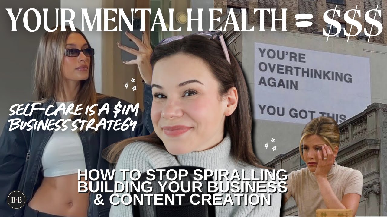 Mental health starter-pack for content creators & entrepreneurs: How to stop mental breakdowns 🥲