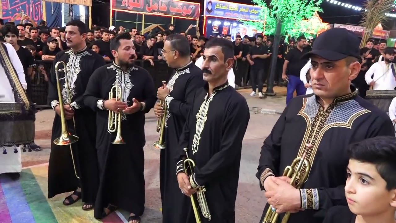 ستعراض موكب تطبير المولى المقدس في مؤسسة مالك الاشتر