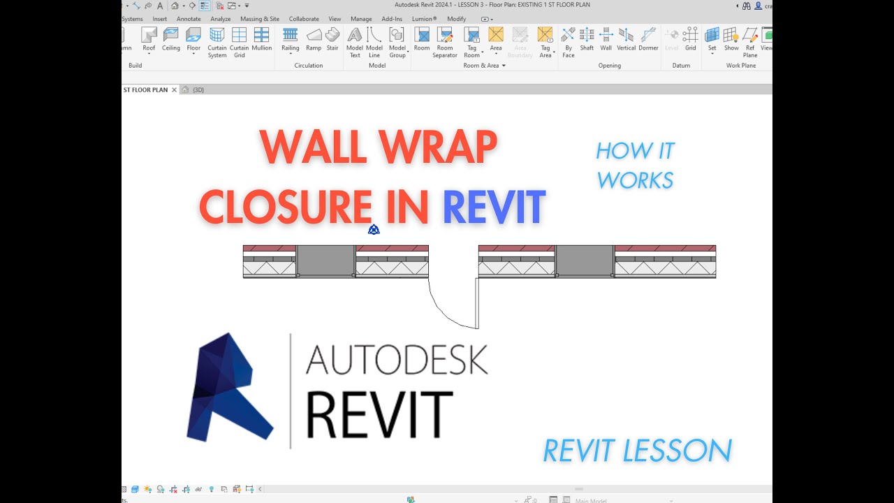 Wall wrap in Revit