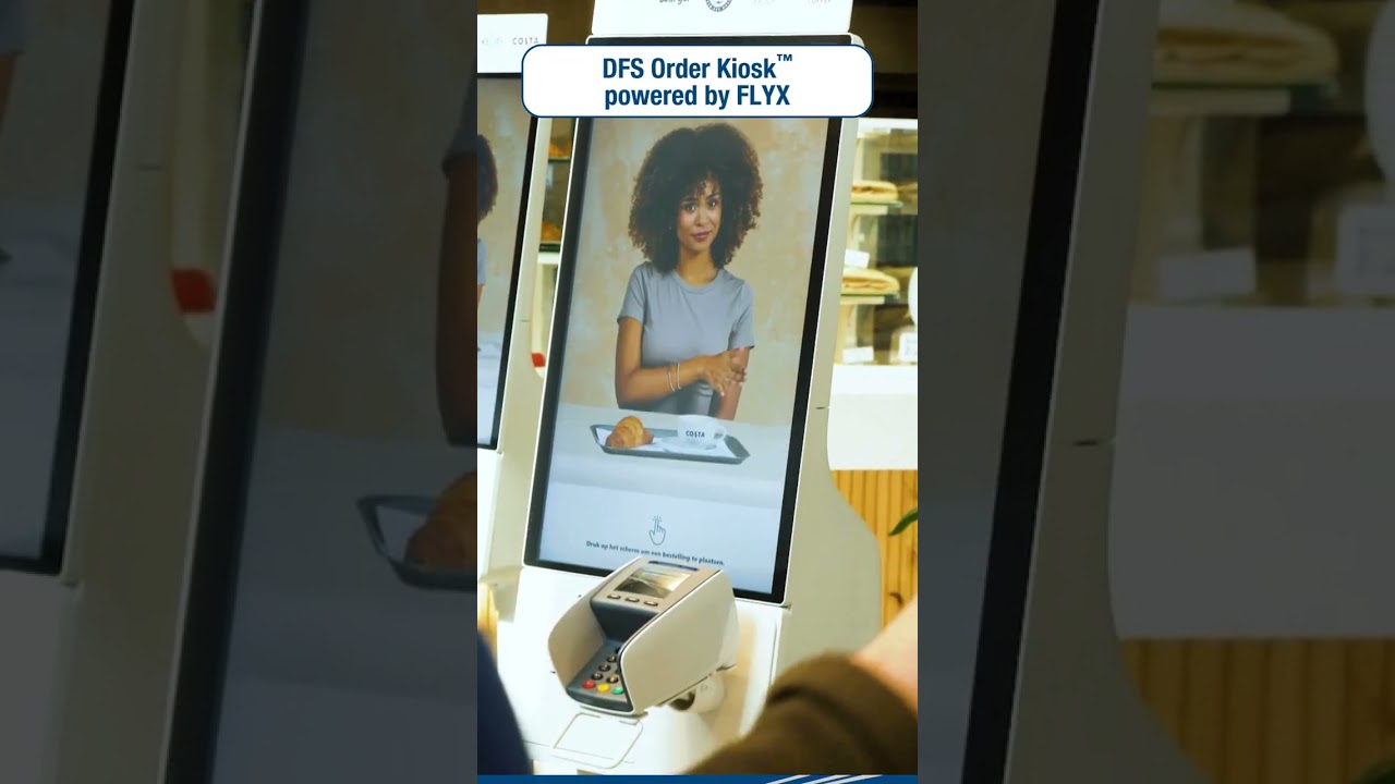 DFS Order Kiosk™ powered by FLYX