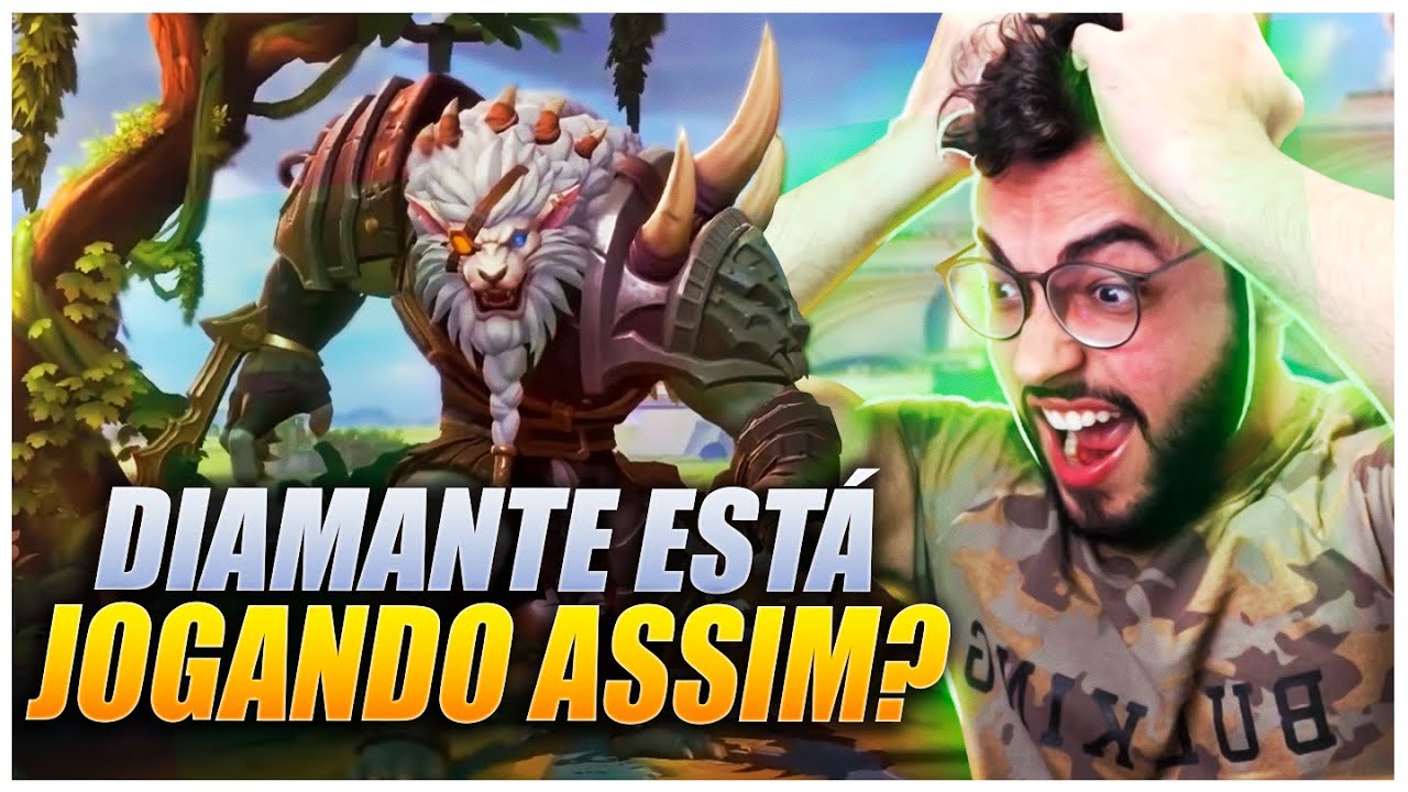 O DIAMANTE ESTÁ TÃO RUIM ASSIM???????? l Rengar Jungle Challenger Gameplay PT-BR