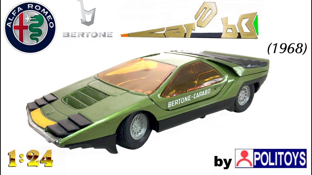 Alfa Romeo Bertone Carabo by Politoys