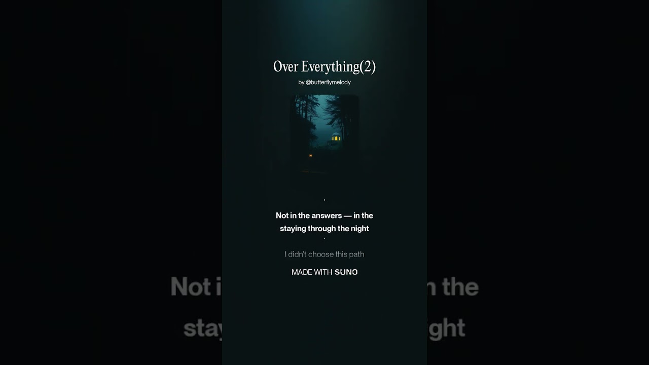 Over Everything(2 softer wording)