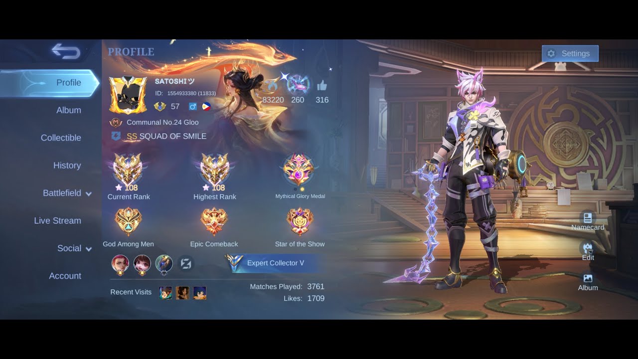 Reached Mythical Immortal as a Roam (Mostly SoloQ) | Mobile Legends (S37)