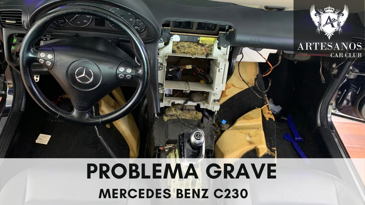 PROBLEMA GRAVE | Mercedes Benz C230 | Artesanos Car Club TV
