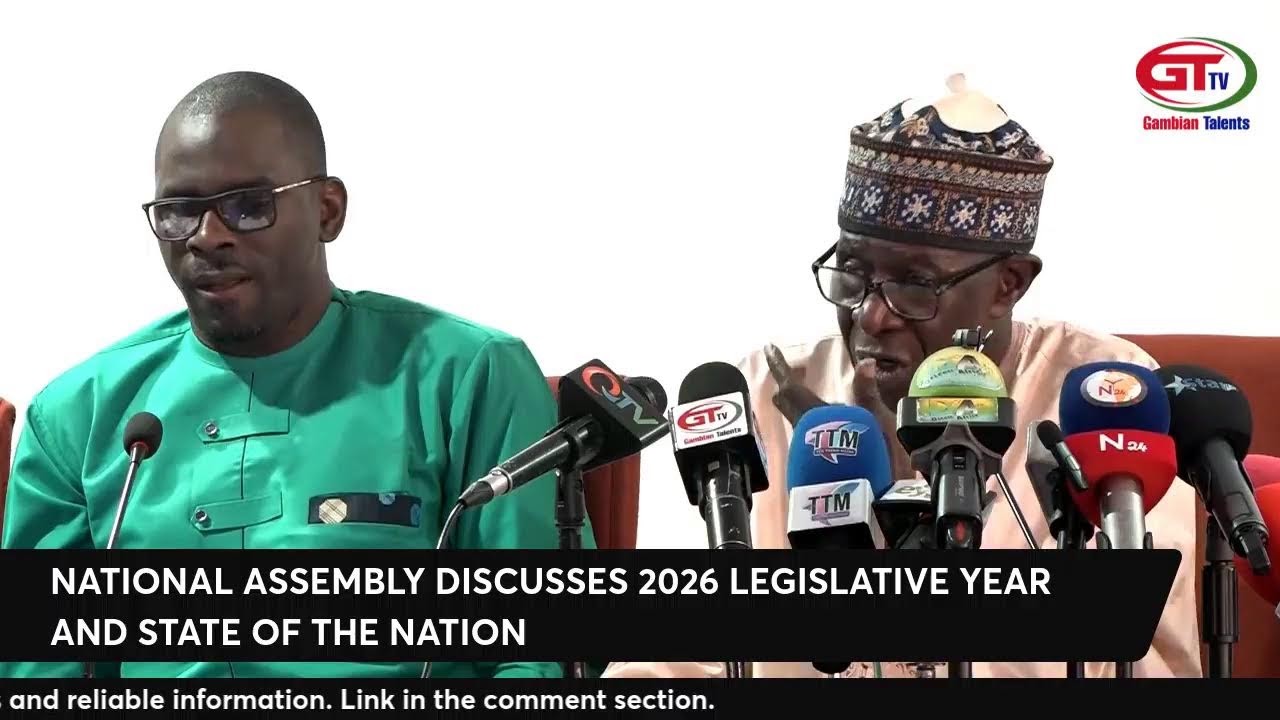 NATIONAL ASSEMBLY DISCUSSES 2026 LEGISLATIVE YEAR AND STATE OF THE NATION