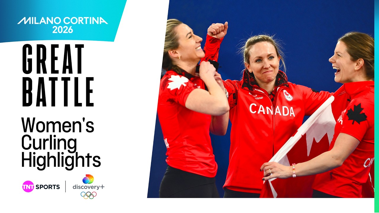BATTLE FOR BRONZE 🥉 | Women's Curling - Canada vs USA Highlights | Winter Olympics 2026