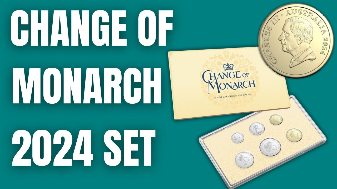 The Change of Monarch Uncirculated 2024 set from the Royal Australia Mint