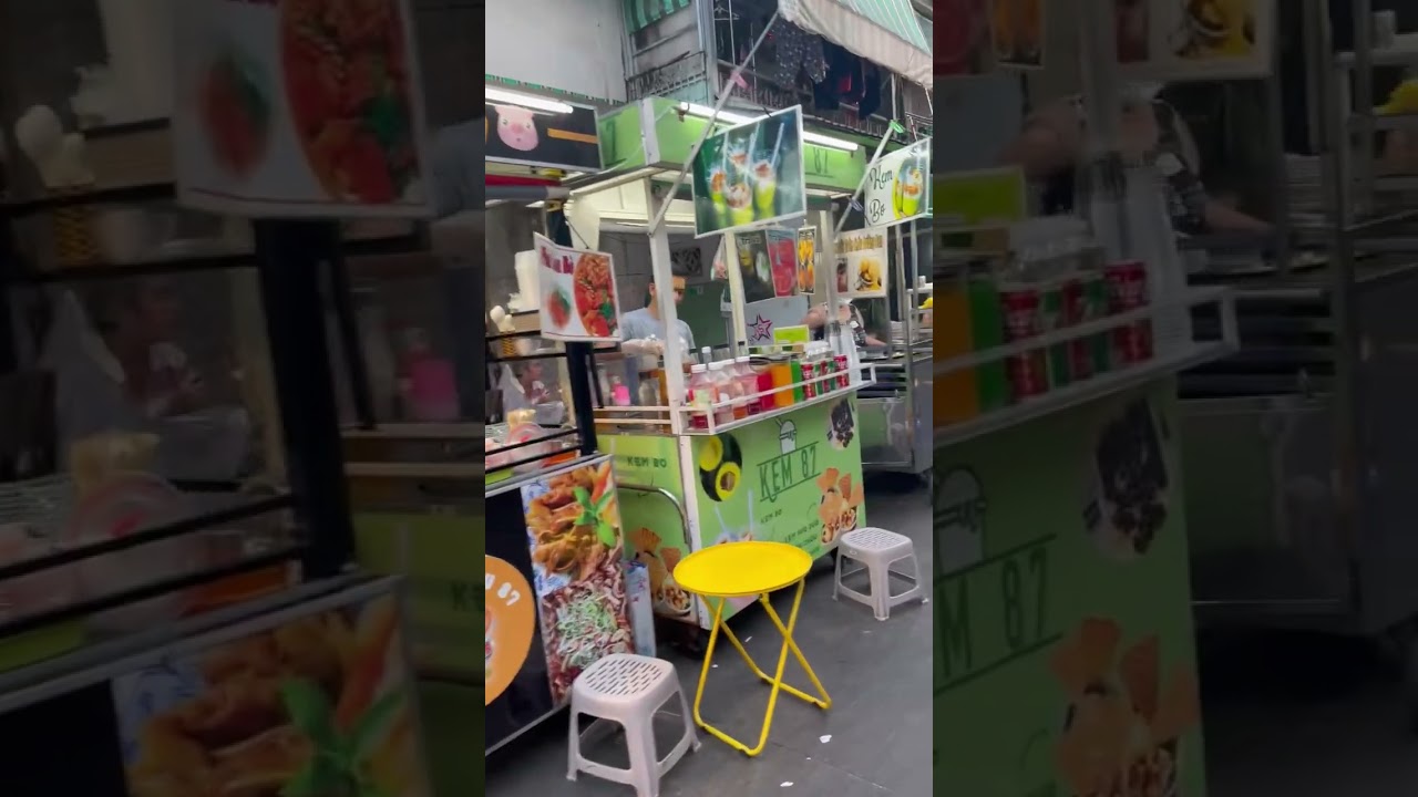 Street foods in Vietnam 