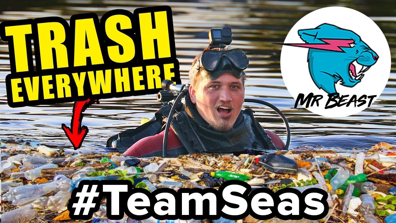 I Removed Thousands of LBS of Trash from Underwater! #TeamSeas