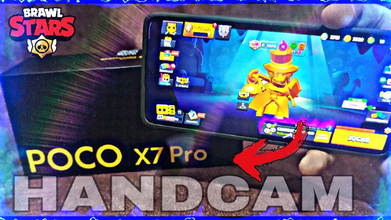 POCO X7 PRO ❤️ BRAWL STARS - 120 HZ MORTIS SKILL HANDCAM