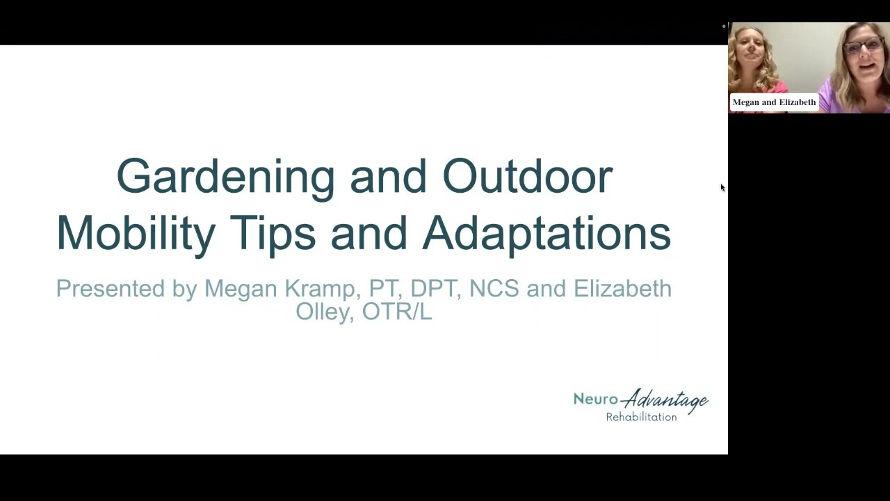 Gardening and Outdoor Mobility Tips and Adaptations