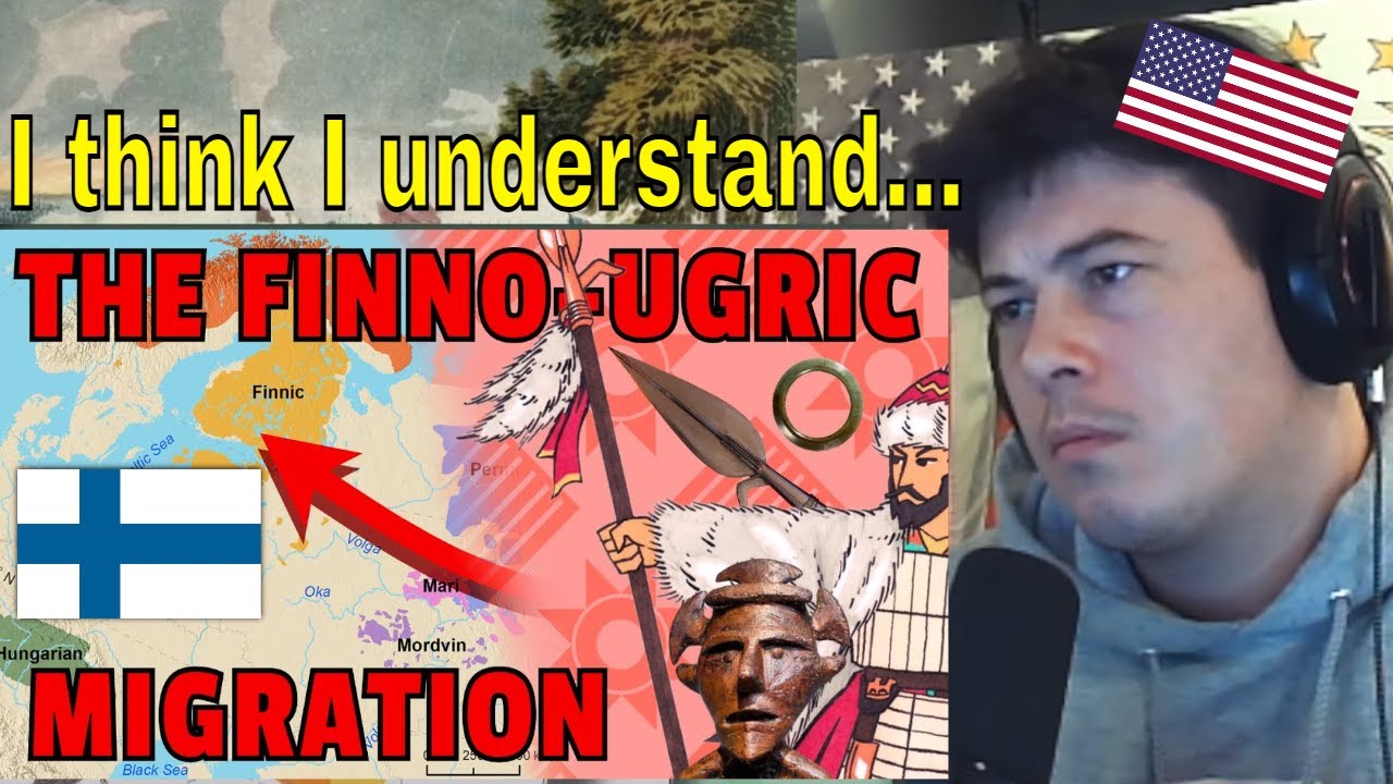 American Reacts Where did the Finno-Ugric people come from?