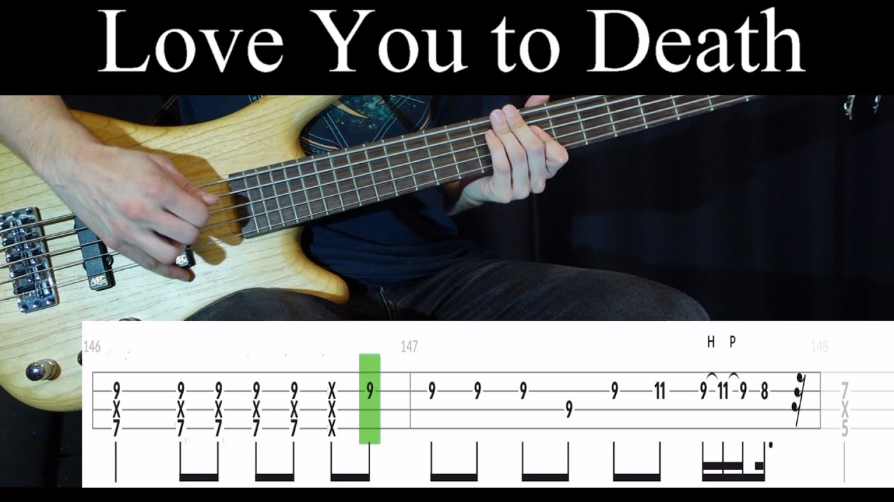 Love You to Death (Type O Negative) - Bass Cover (With Tabs) by Leo Düzey