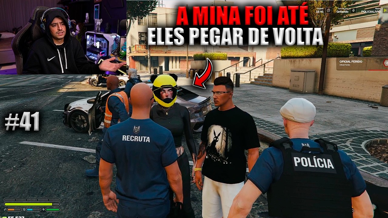 A MINA FOI ATÉ ELES PEGAR DE VOLTA! EP 41