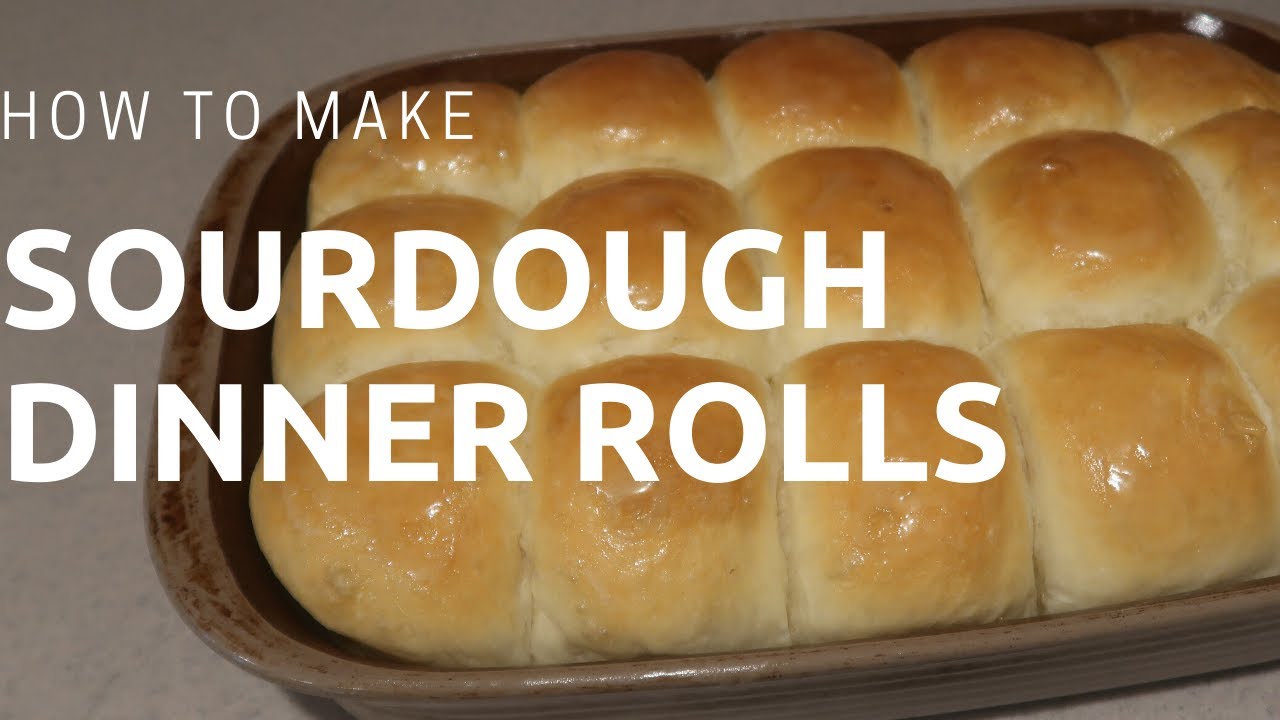 Sourdough Dinner Rolls (using sourdough discard)