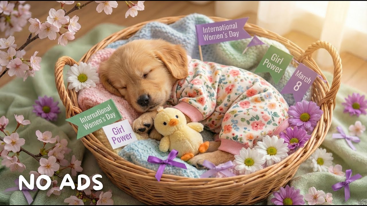 12 часов музыки для глубокого сна щенка🐶Успокаивающая релаксация от тревоги разлуки и счастливых сно
