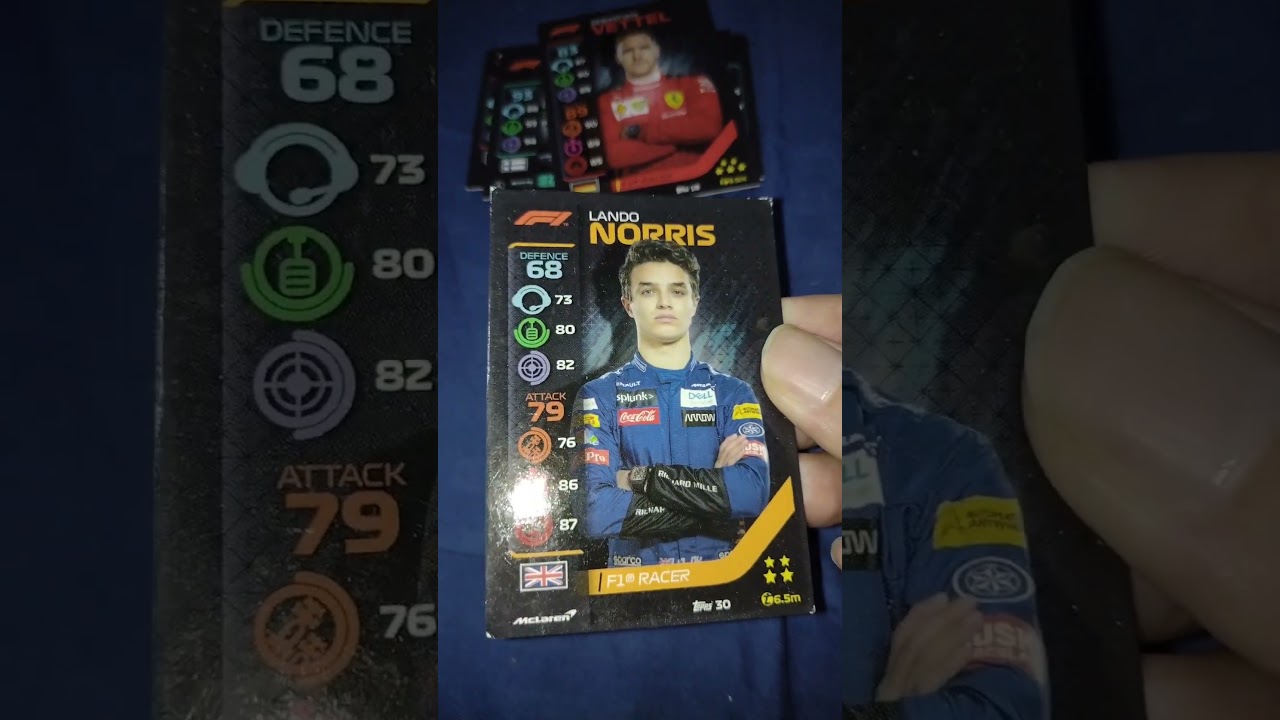 CARDS TURBO ATTAX F1 - TOPPS 