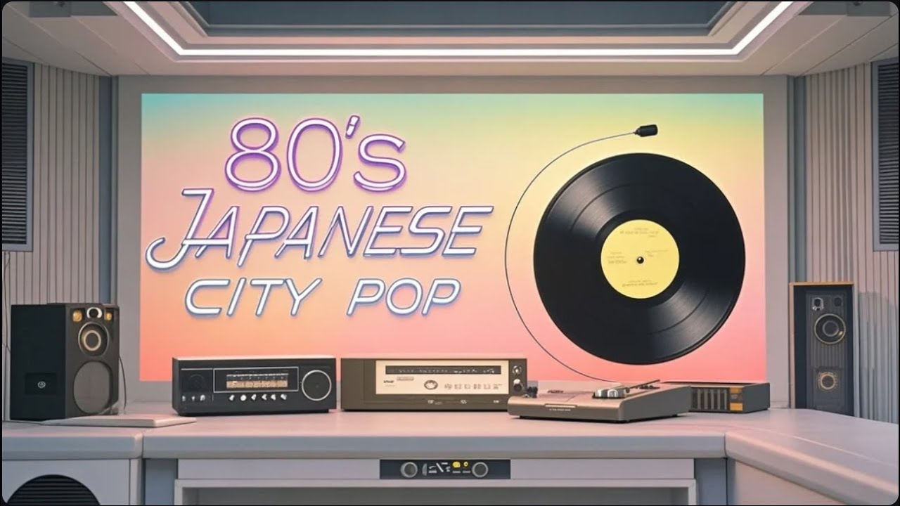 Japanese City Pop 80s 24/7 🌙 Retro Tokyo Nights