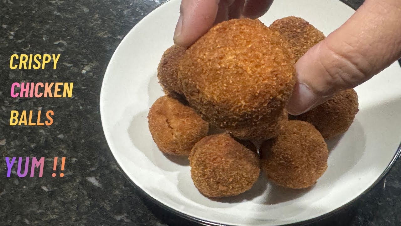 Этот простой рецепт делает куриные шарики такими сочными и хрустящими.