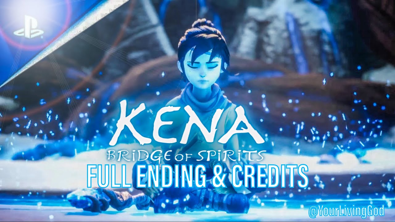 KENA : BRIDGE OF SPIRITS ᕈS5 🎮 ( TRUE ENDING & CREDITS )