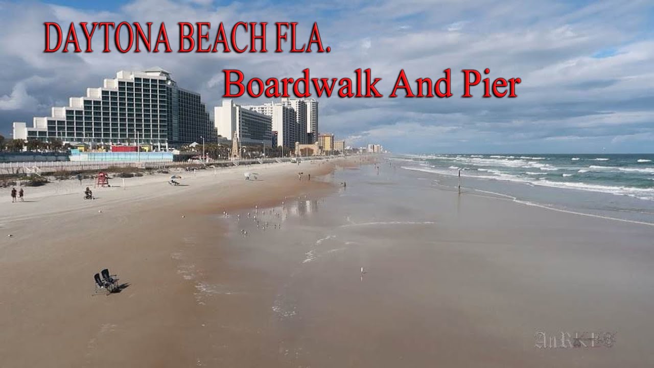 Daytona Beach Florida Boardwalk And Pier - A Walking Tour