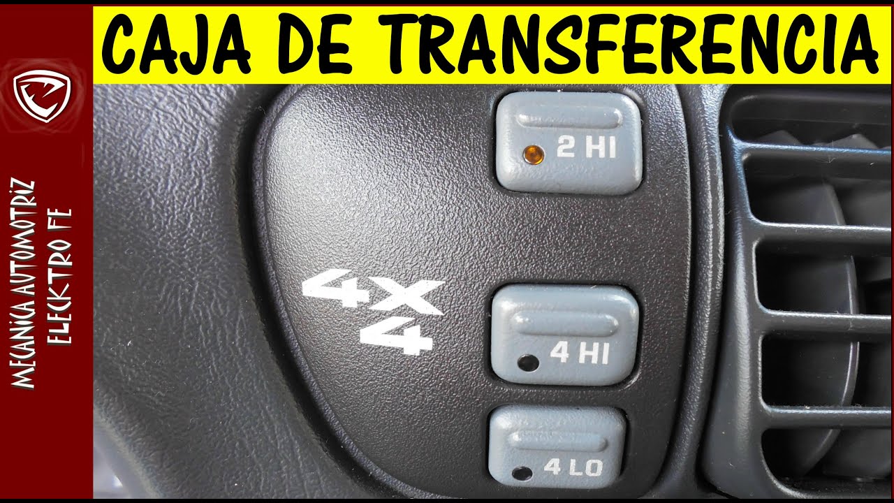 CAMBIO DE ACEITE DE CAJA DE TRANSFERENCIA 4 X 4 (transfer case)