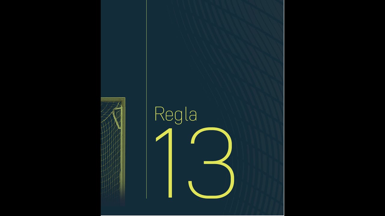 Regla 13 - Tiros libres (Reglas de juego 2023/24 Fútbol) (IFAB)