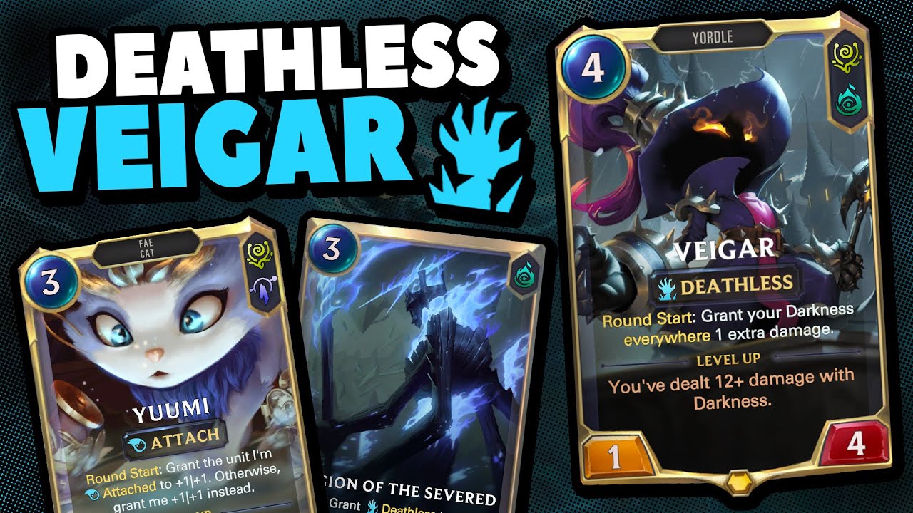 DEATHLESS VEIGAR with Yuumi is OP! | Legends of Runeterra