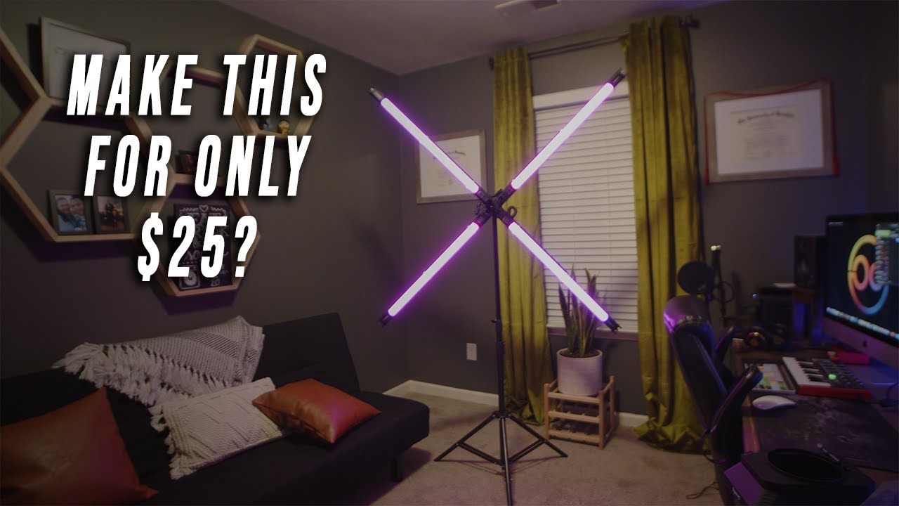 $25 D.I.Y.  Nanlite PavoTube X Light Mount