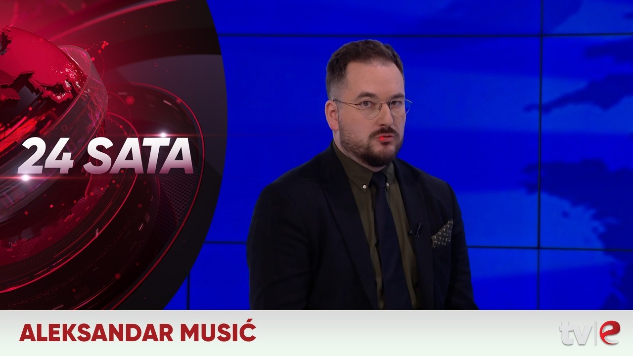 Informativna emisija: 24 sata - Aleksandar Musić
