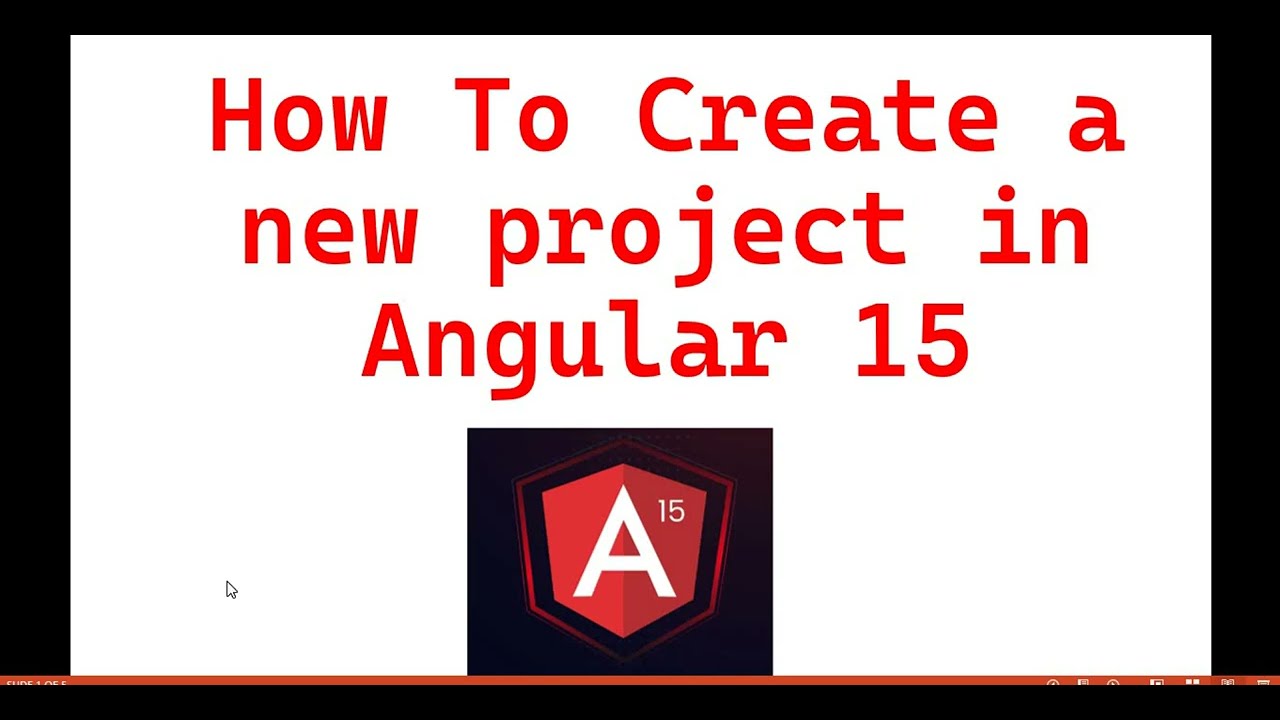 Часть 2: Как создать новый проект в Angular 15 | Создание первого приложения Angular 15
