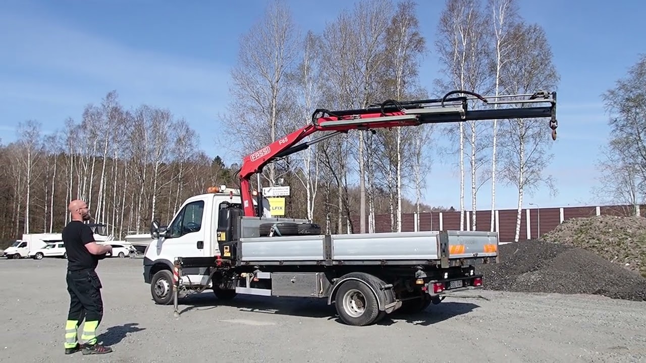 Iveco DAILY 70C17 EEV (Fassi F65 kran + 3-vägs tipp) - 13 925288